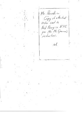 Stipulation and Order concerning Attica documents, United States District Court, Western District of New York in the matter of Akil Al-Jundi, et al. v. Estate of Nelson A. Rockefeller, et al.