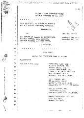 Transcript of the jury trial before the Honorable John T. Elfvin, United States District Court, Western District of New York.