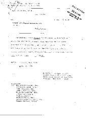 Order by the Honorable John T. Elfvin, United States District Court, Western District of New York in the matter of Akil Al-Jundi, et al. v. Estate of Nelson A. Rockefeller et al.