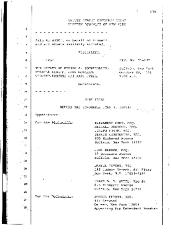 Transcript of the jury trial before the Honorable John T. Elfvin, United States District Court, Western District of New York.