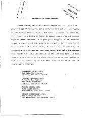 Affidavit of Mail Service in the matter of Akil Al-Jundi, et al. vs. Estate of Oswald