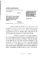 Affirmation of Richard E. Moot in Opposition to Plaintiffs' Motion for Recusal and in Further Support of Defendant Mancusi's Pending Motions for Dismissal in the matter of Akil Al-Jundi, et al. vs. Oswald