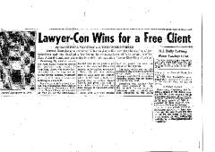 Lawyer-Con Wins for a Free Client