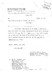 Memorandum and Order by the Honorable John T. Elfvin, United States District Court, Western District of New York in the matter of Akil Al-Jundi, et al. v. Nelson A. Rockefeller et al.