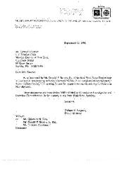 Letter from William Gorman to Edward Gentner Regarding Request for Subpoenaed Documents