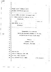 Transcript of Proceedings Before the Honorable Michael A. Telesca Concerning Stipulation of Settlement