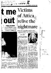 Victims of Attica Relive the Nightmare