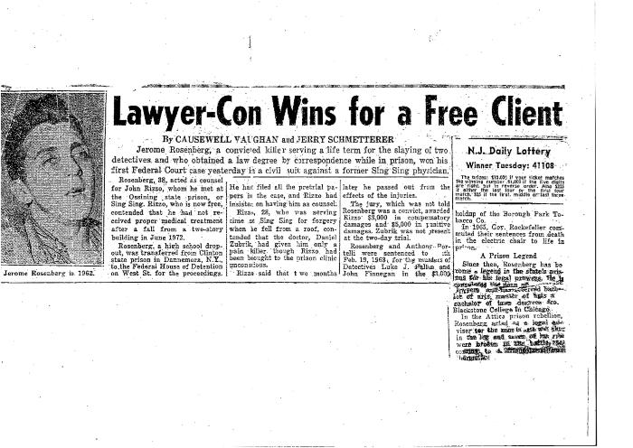 Lawyer-Con Wins for a Free Client
