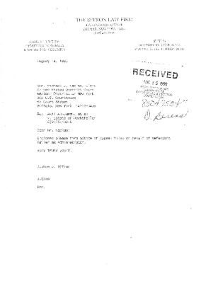 Notice of Appeal of Keller in the matter of Akil Al-Jundi, etc. et al. against Rockefeller, et al., United States District Court, Western District of New York.