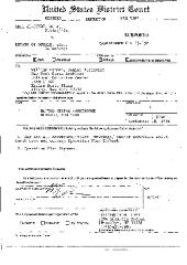 Subpoena for Documents Related to Operation Plan Skyhawk