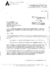 Letter from Christine Ward to Richard Rifkin Regarding Return of Subpoenaed Materials