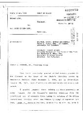 Memorandum Decision of the Honorable Donald J. Corbett, Jr. concerning the Claim of Thomas Louk, State of New York Court of Claims, Claim 59112