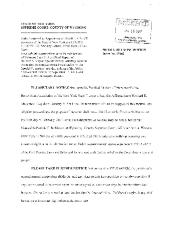 Notice of Cross-Motion of the Police Benevolent Association, In the Application for a Judicial Determination as to the publication of Volumes 2 and 3 of the Meyer Report before the Honorable Patrick H. NeMoyer, State of New York Supreme Court, County of Wyoming.