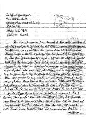 Warren Ovalle Letter of support for the release of the Meyer Report, In the Application for a Judicial Determination as to the publication of Volumes 2 and 3 of the Meyer Report before the Honorable Patrick H. NeMoyer, State of New York Supreme Court, County of Wyoming.