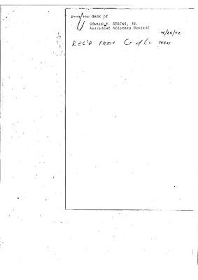 Order of the Honorable Robert J. Mangum, concerning the Claim of Lorenzo McNeil, State of New York Court of Claims, Claim 57872.