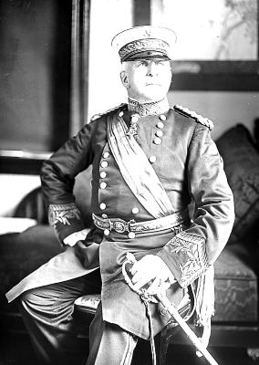 Civil War. Portrait of General Nelson A. Miles seated