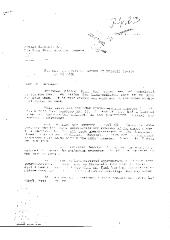 Correspondence Concerning Questionnaire Returns