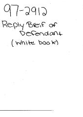 Reply Brief of Defendant-Appellant Karl Pfeil
