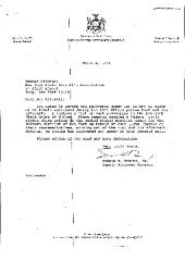 Letter from Donald Berens to Thomas Mitchell
