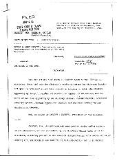 Order Permitting Discovery of the Honorable Robert M. Quigley concerning the Claim of Willie West, State of New York Court of Claims, Claim 57777.