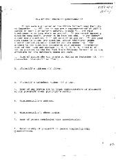 Plaintiffs' Proposed Questionnaire