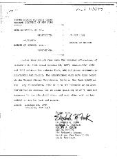 Notice of Motion