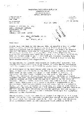 Letter from Irving Maghran to Donald Berens