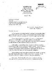 Letter from Elizabeth Fink to Anthony Annucci