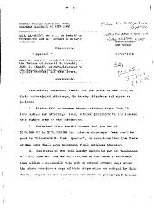 Stipulation and Order