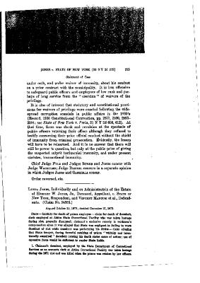Jones v. State of New York