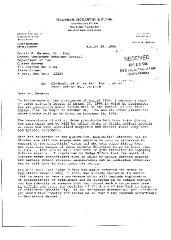 Letter from Irving Maghran to Donald Berens