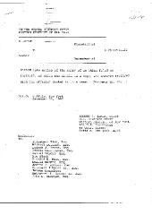 Memorandum and Order by Judge John T. Elfvin