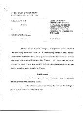 Cross Motion and Affirmation by Defendant Mancusi