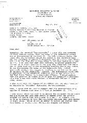 Letter from Irving Maghran to Donald Berens