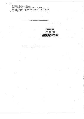 Memorandum and Order by the Honorable John T. Elfvin, United States District Court, Western District of New York in the matter of Akil Al-Jundi, et al. v. Oswald, et al.