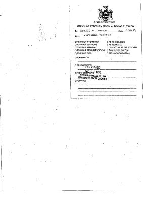 Order by the Honorable John T. Elfvin, United States District Court, Western District of New York in the matter of Akil Al-Jundi, et al. v. Oswald et al.
