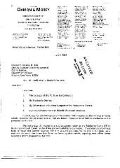 Letter from Richard Moot to AAG Donald Berens