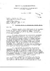 Letter from Mitchell Banas to Donald Berens