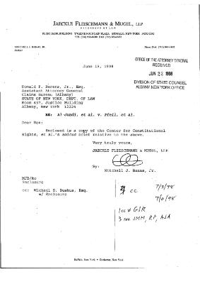 Amicus Brief, United States Court of Appeals for the Second Circuit in the matter of Big Black v. Mancusi (Karl Pfeil).