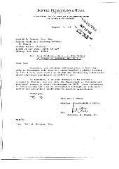 Letter from Mitchell Banas to AAG Donald Berens