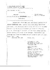 Affirmation of Cunningham, United States District Court, Western District of New York in the matter of Akil Al-Jundi, et al. vs Estate of Rockefeller, et al.