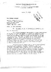 Letter from Mitchell Banas to the New York State Division of Criminal Justice Services