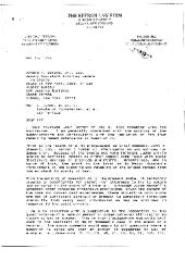 Letter from Joshua Effrom to Donald Berens