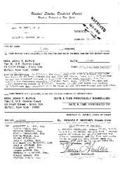 Notices, United States District Court, Western District of New York in the matter of Akil Al-Jundi, et al. vs Estate of Oswald, et al.