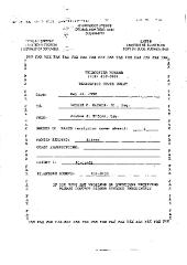 Facsimile Correspondence from Joshua Effron to Donald Berens