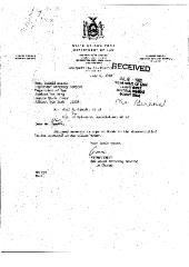 Judicial Order of John T. Elfvin