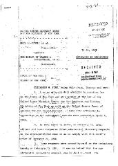 Affidavit in opposition