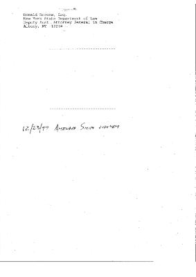 Amended Judgment, United States District Court, Western District of New York in the matter of Akil Al-Jundi, et al. vs Pfeil, et al.