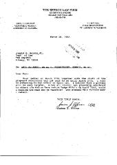 Letter from Joshua Effron to Donald Berens