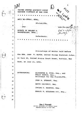 Motion Proceedings Transcript